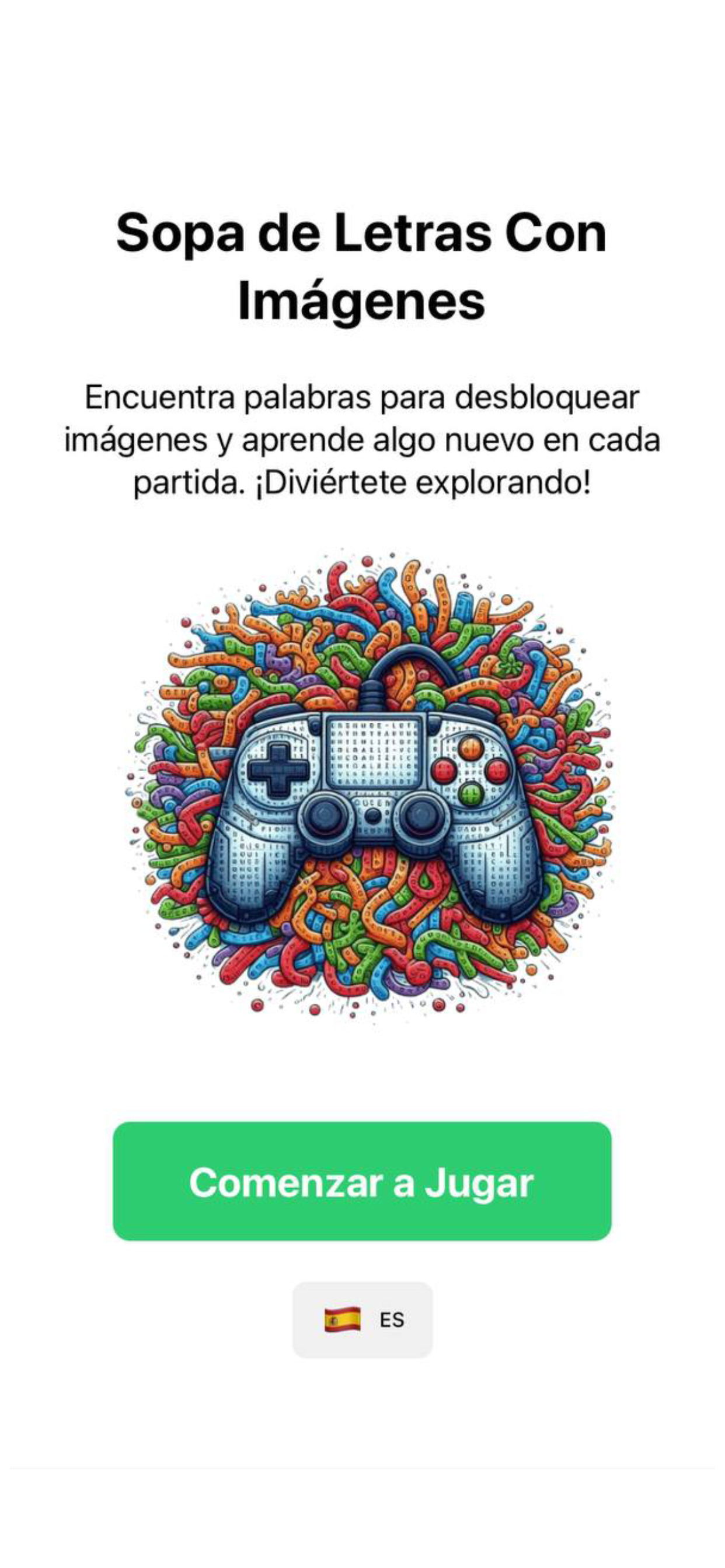 Pantalla de inicio